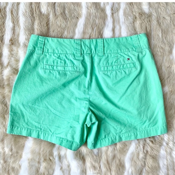 TOMMY HILFIGER Green Shorts - Picture 2 of 3